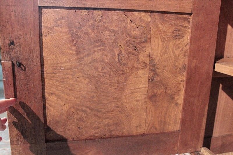 Louis Philippe Buffet Cherry 19th photo vintage