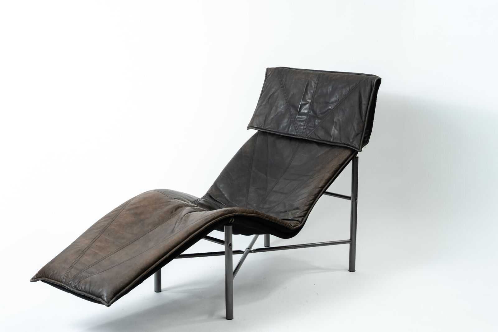 Ikea Skye Chaise Longue,  Tord Björklund , Relax Armchair, 1980s Dark Brown
