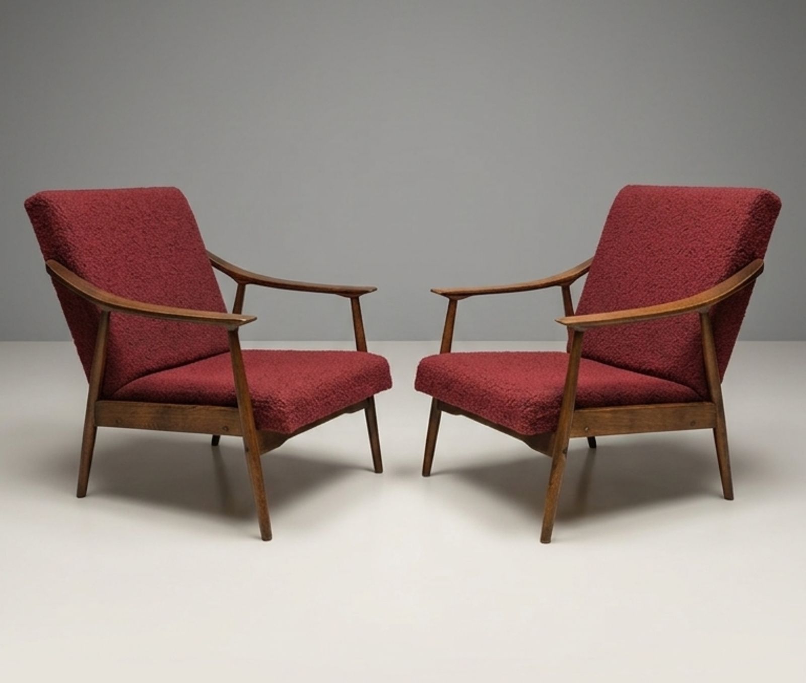 Mid Century Armchairs Ton 1960s Czech Republic (Set Of 2) photo vintage