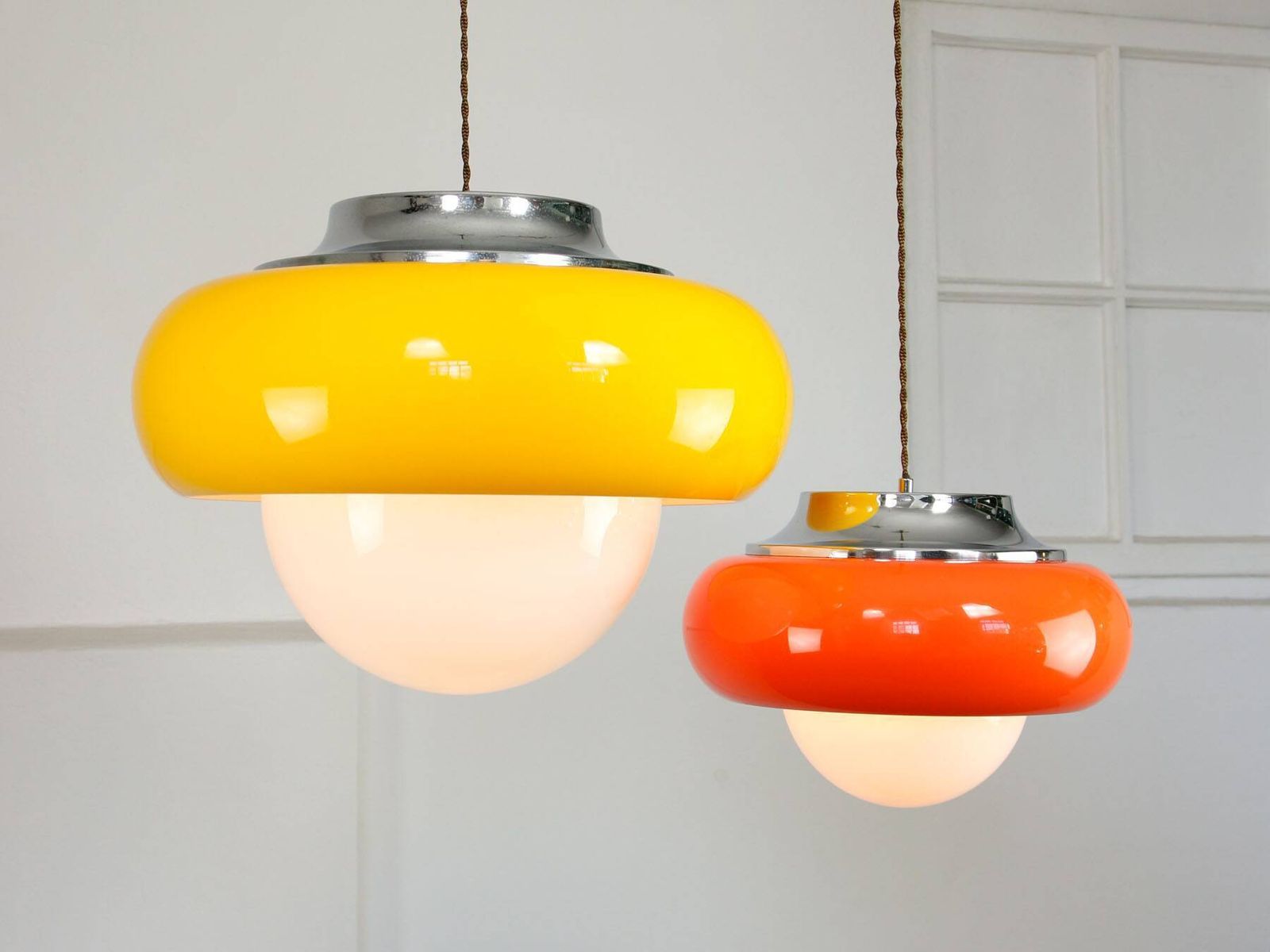 Space Age Model Best Pendants From Guzzini, 1970s, Set Of 2 photo vinterior