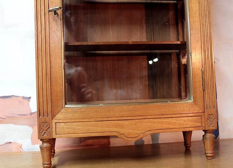Walnut Wall Cabinet 20th photo for sale