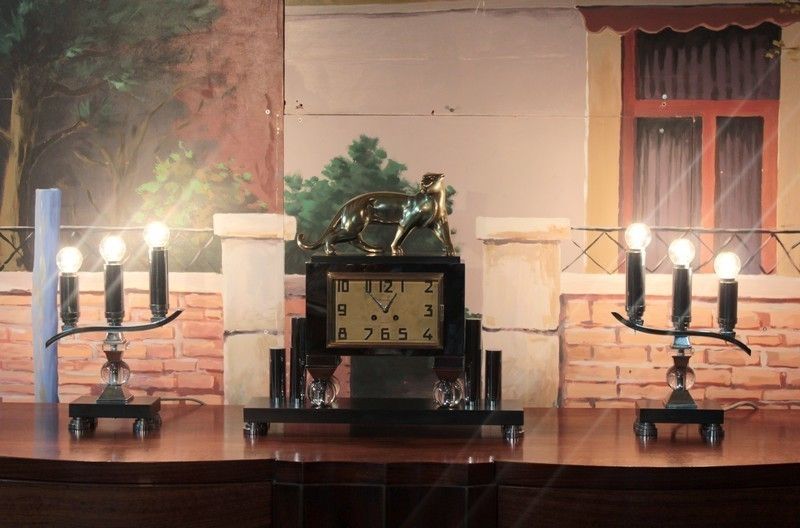 Art Deco Fireplace Mantel 20th photo furniture