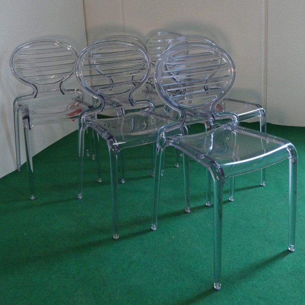 photo vinterior Cocca Chairs By L. Battaglia For Scab, 2014, Set Of 6