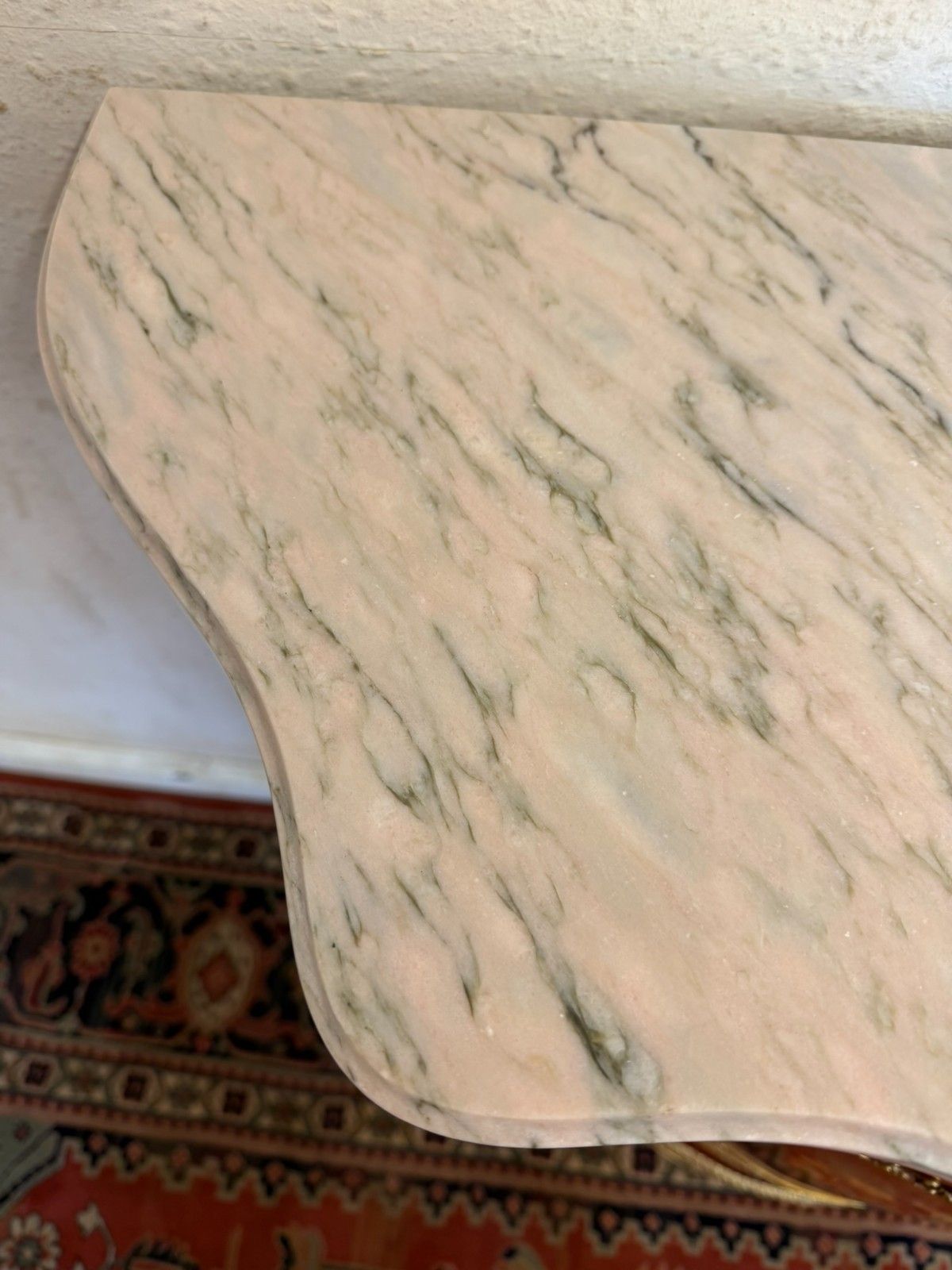 photo buy Quality French Marble Top Curved Side Cabinet