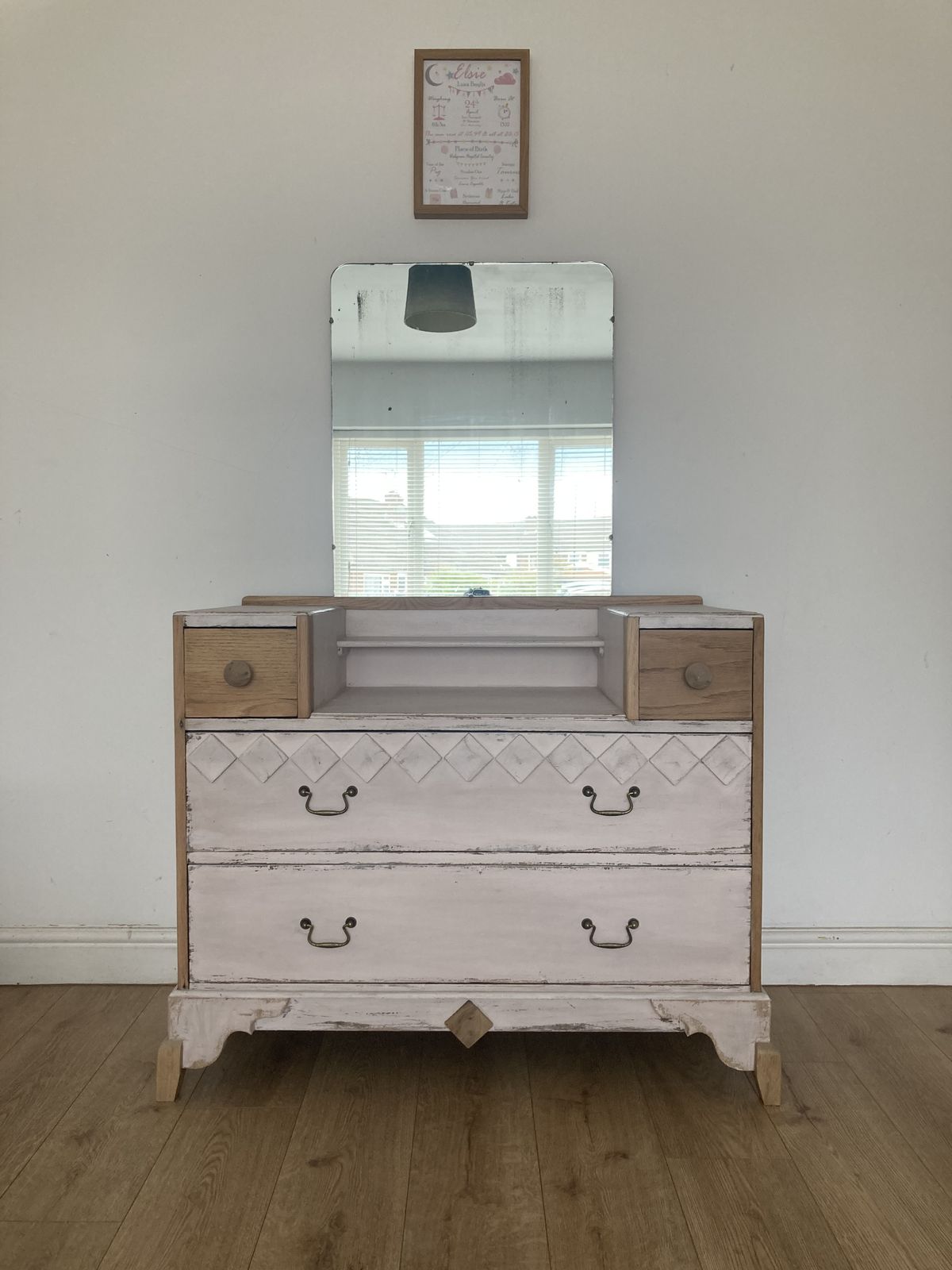 Vintage Dresser With Mirror