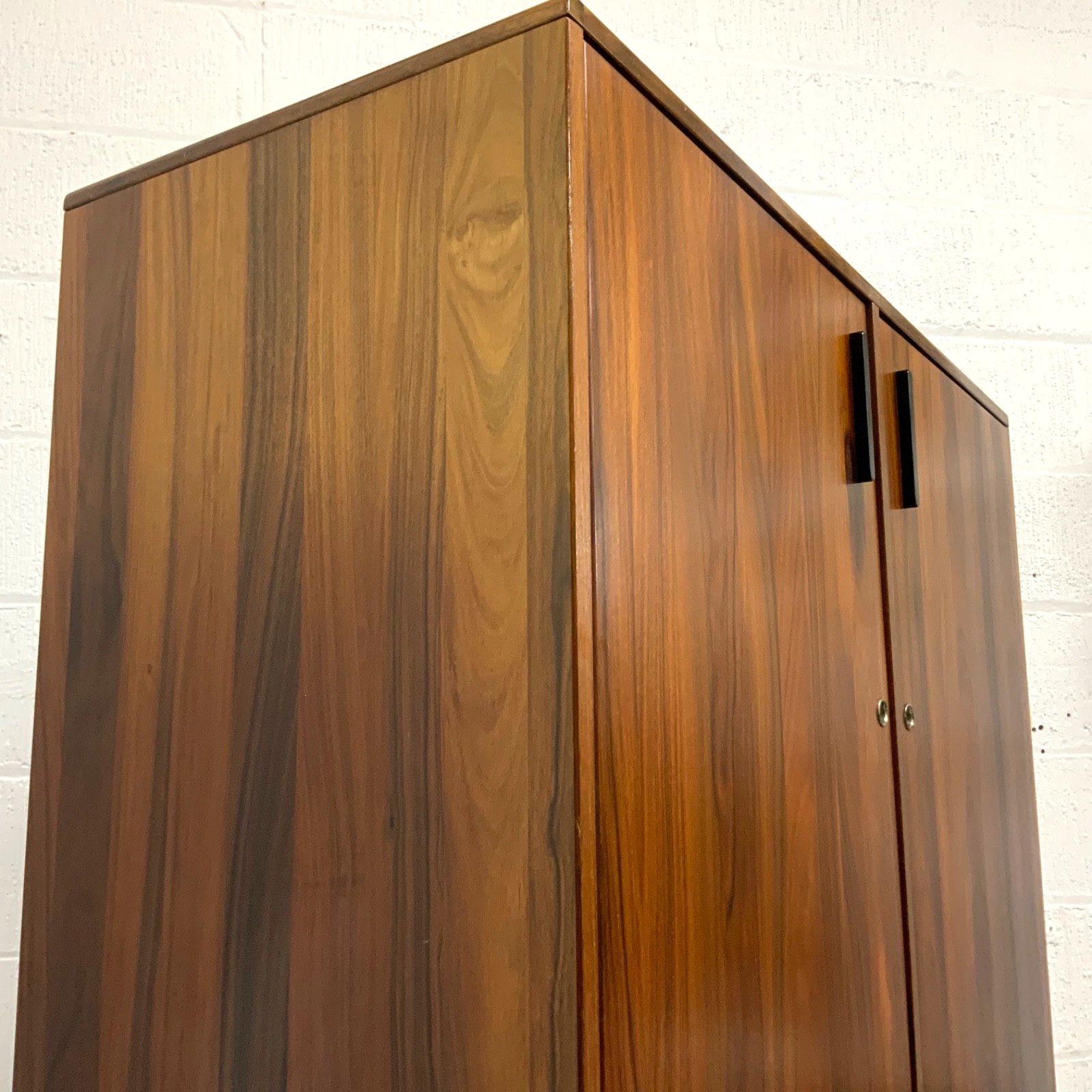 Furniture Danish Rosewood Mid Century Sideboard Cabinet By Skovby Denmark 1970s photo