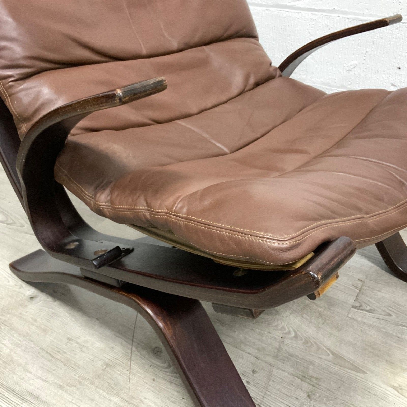 Vintage Danish “Focus” Sling Lounge Chair  By H W Klein For Bramin Mobler 1970s photo vintage
