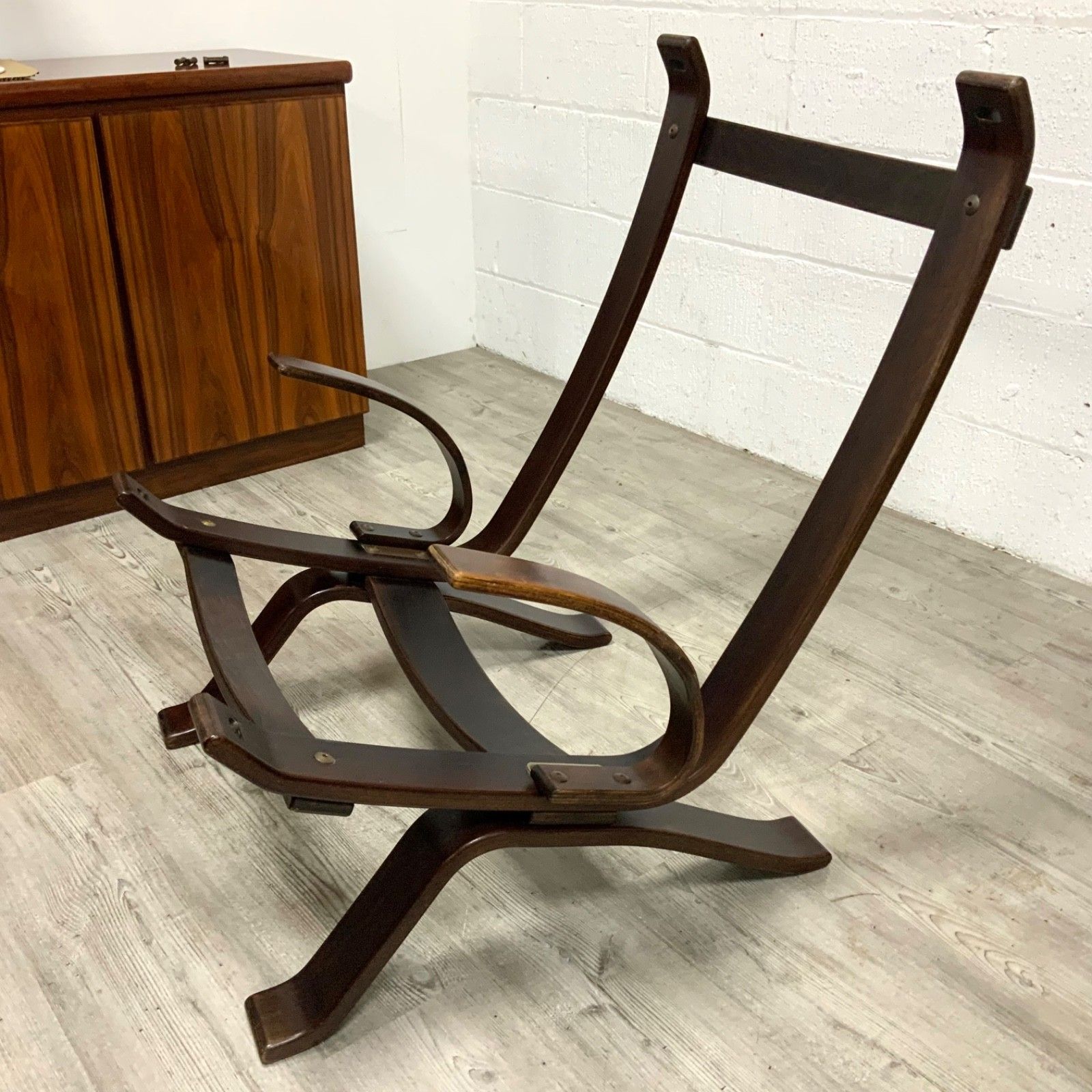 photo buy Vintage Danish “Focus” Sling Lounge Chair  By H W Klein For Bramin Mobler 1970s
