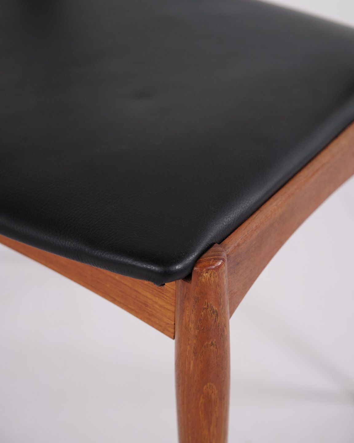 Set Of 6 Scandinavian Teak Dining Chairs By Uldum Møbelfabrik photo buy
