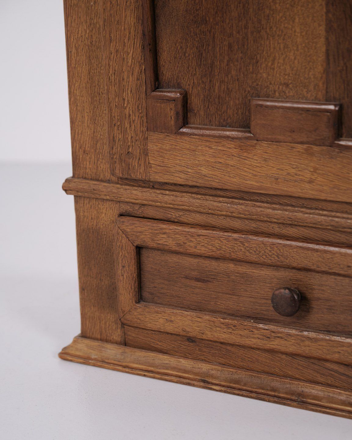 Wall Cabinet / Tobacco Cabinet In Oak From The 1930s photo 562.0