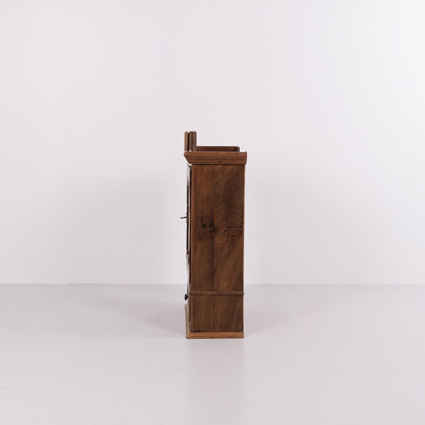 Wall Cabinet / Tobacco Cabinet In Oak From The 1930s photo vintage
