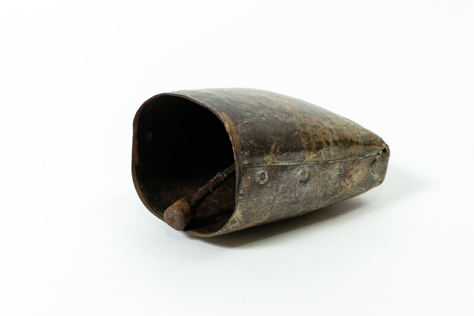 Antique Brass Giant Xxxl Bell / Bell Blade (End Of The Second Century – Early 19th Century) photo Home Decor