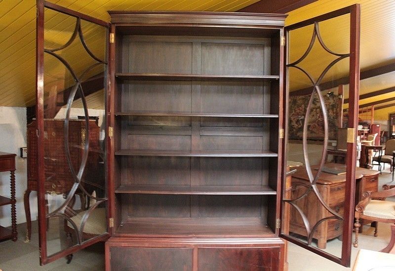 Library Mahogany England 20th photo for sale