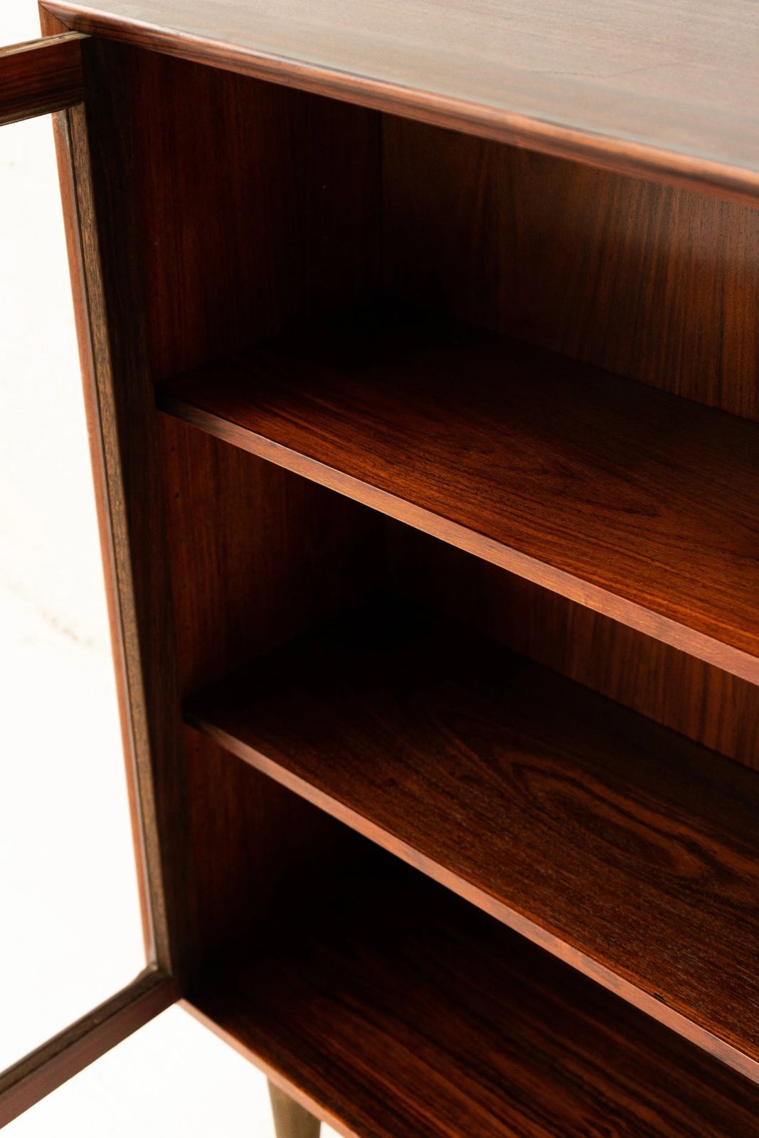 Poul Hundevad Rosewood & Glass Bookshelf photo buy