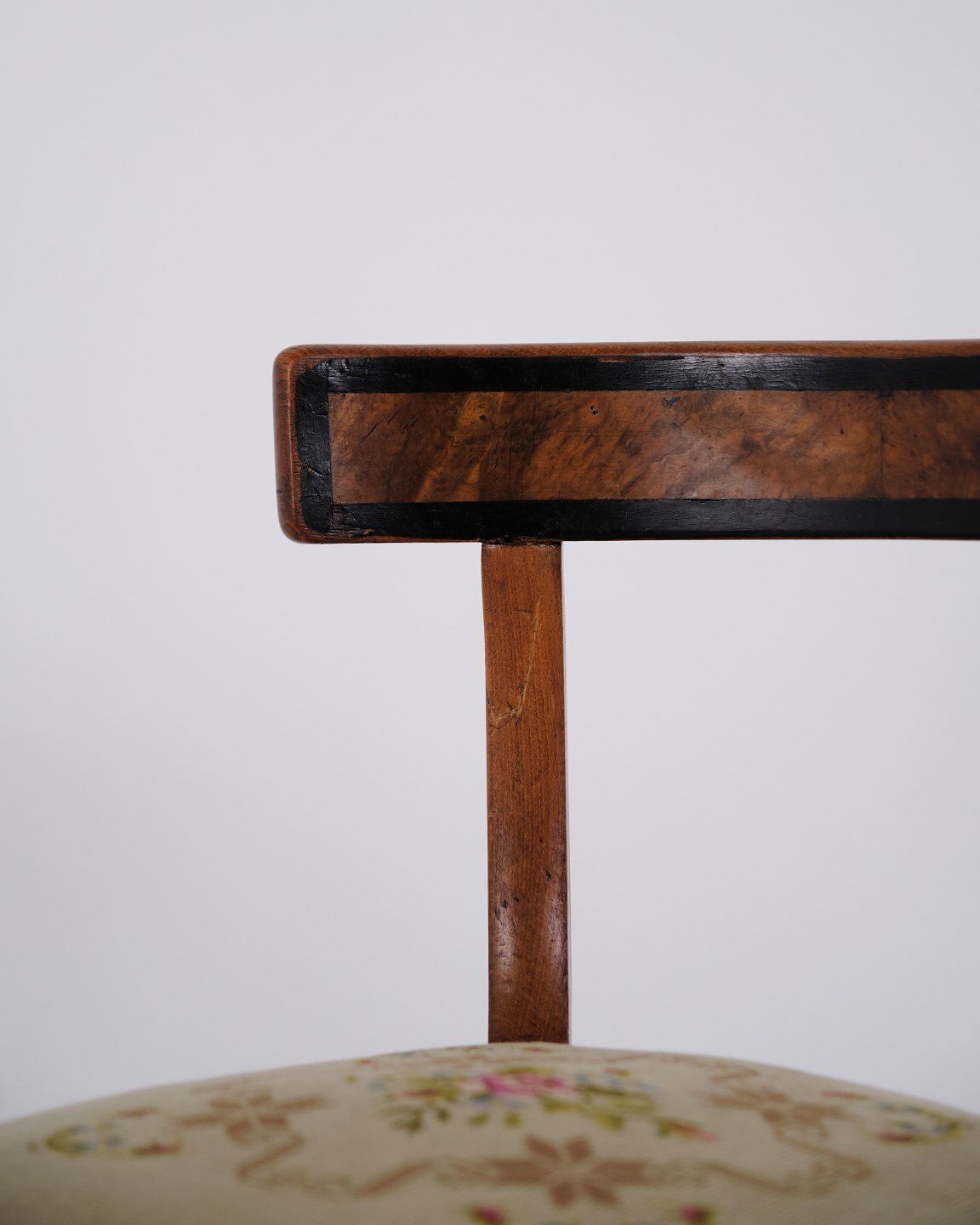 Small Piano Stool In Polished Walnut With Marquetry From 1880 photo for sale