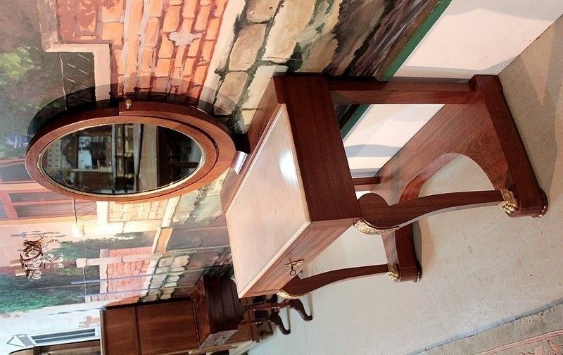 Restoration Dressing Table Mahogany 19th photo for sale