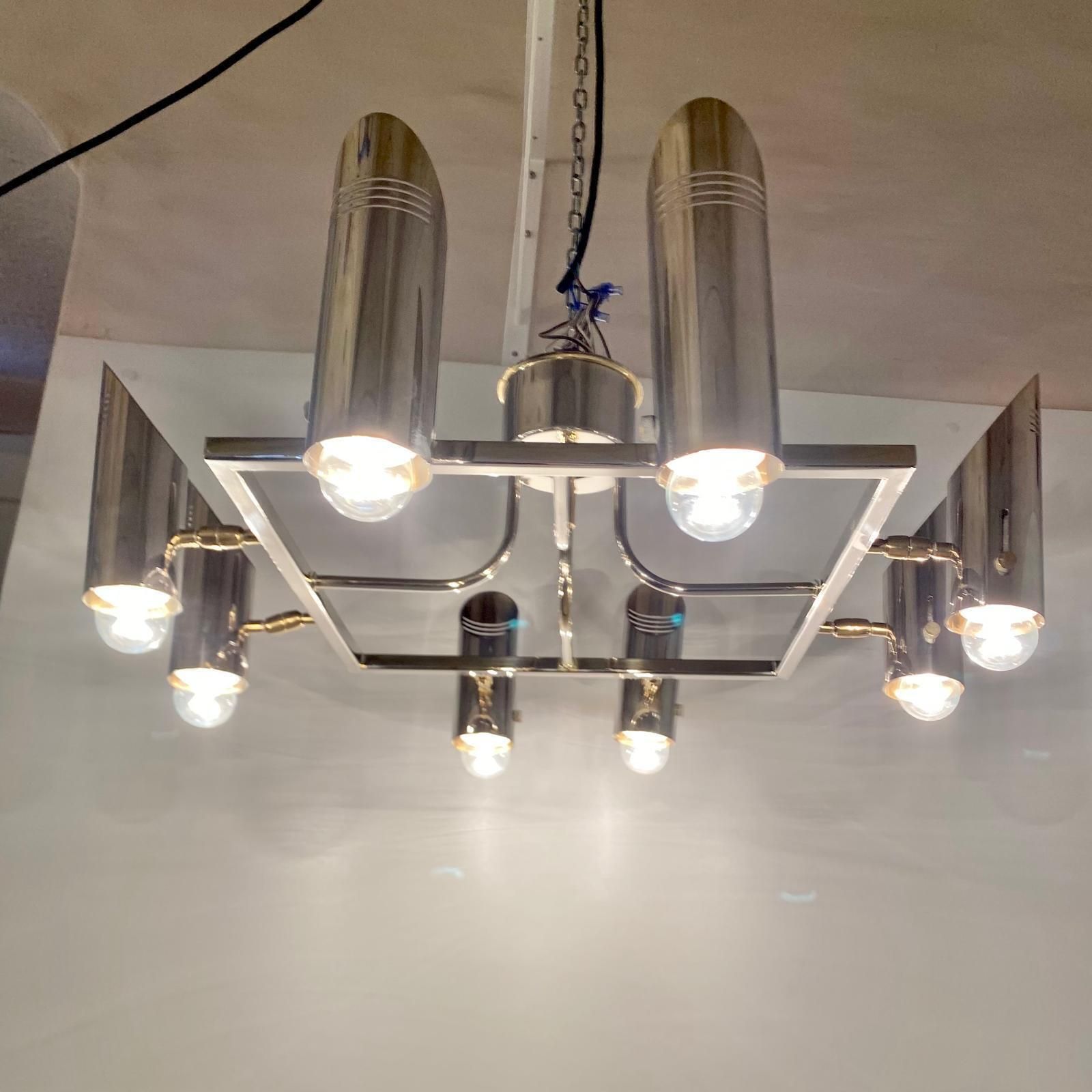 photo vinterior Space Age Multi Lights Ceiling Lamp In The Style Of Stilnovo, Italy 1970's