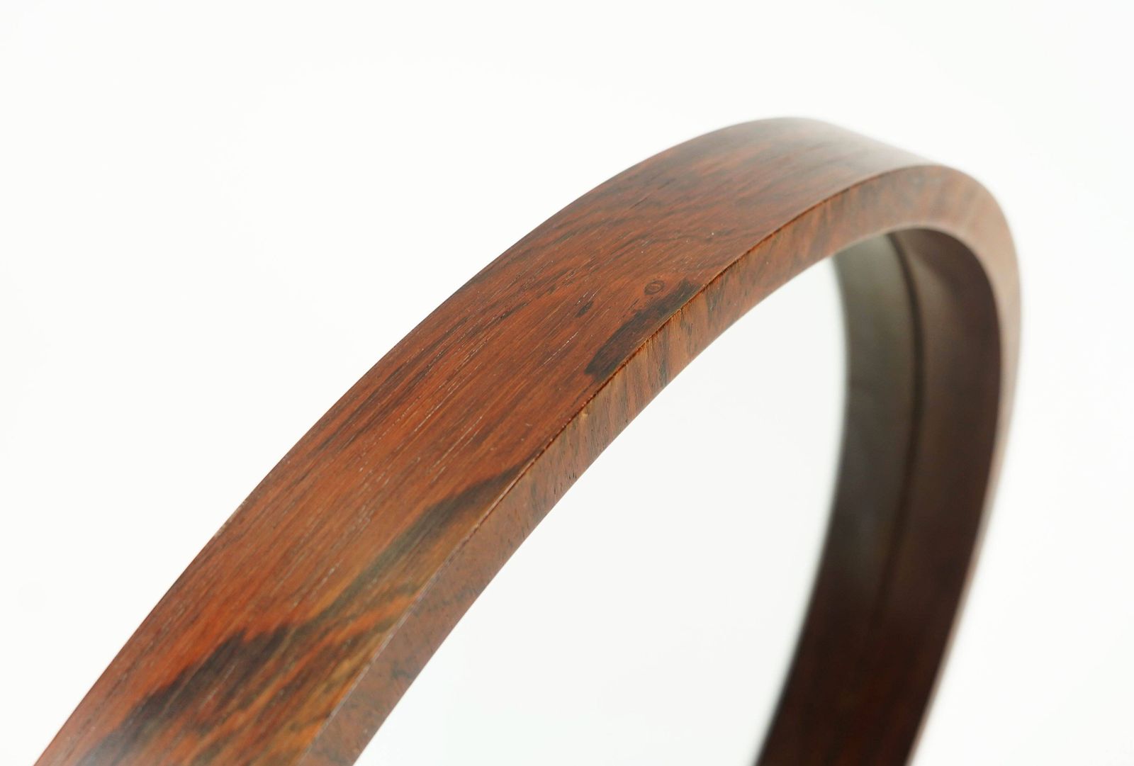 Page 1 Of 10 Large Danish Modern Wall Mirror With Rosewood Frame 1960s photo for sale