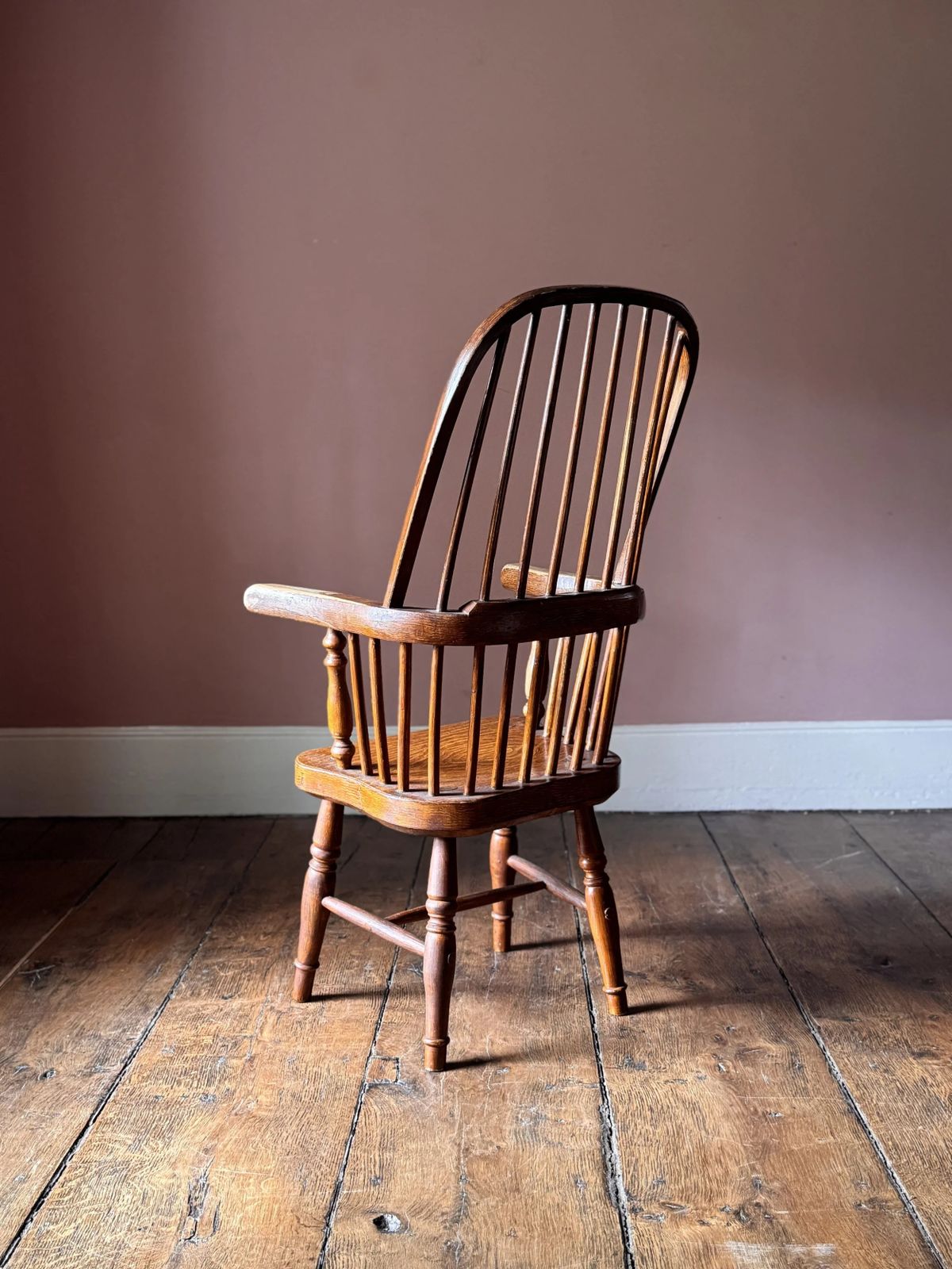 19th Century Welsh Stick Chair With Original Scumble Paint Finish photo buy
