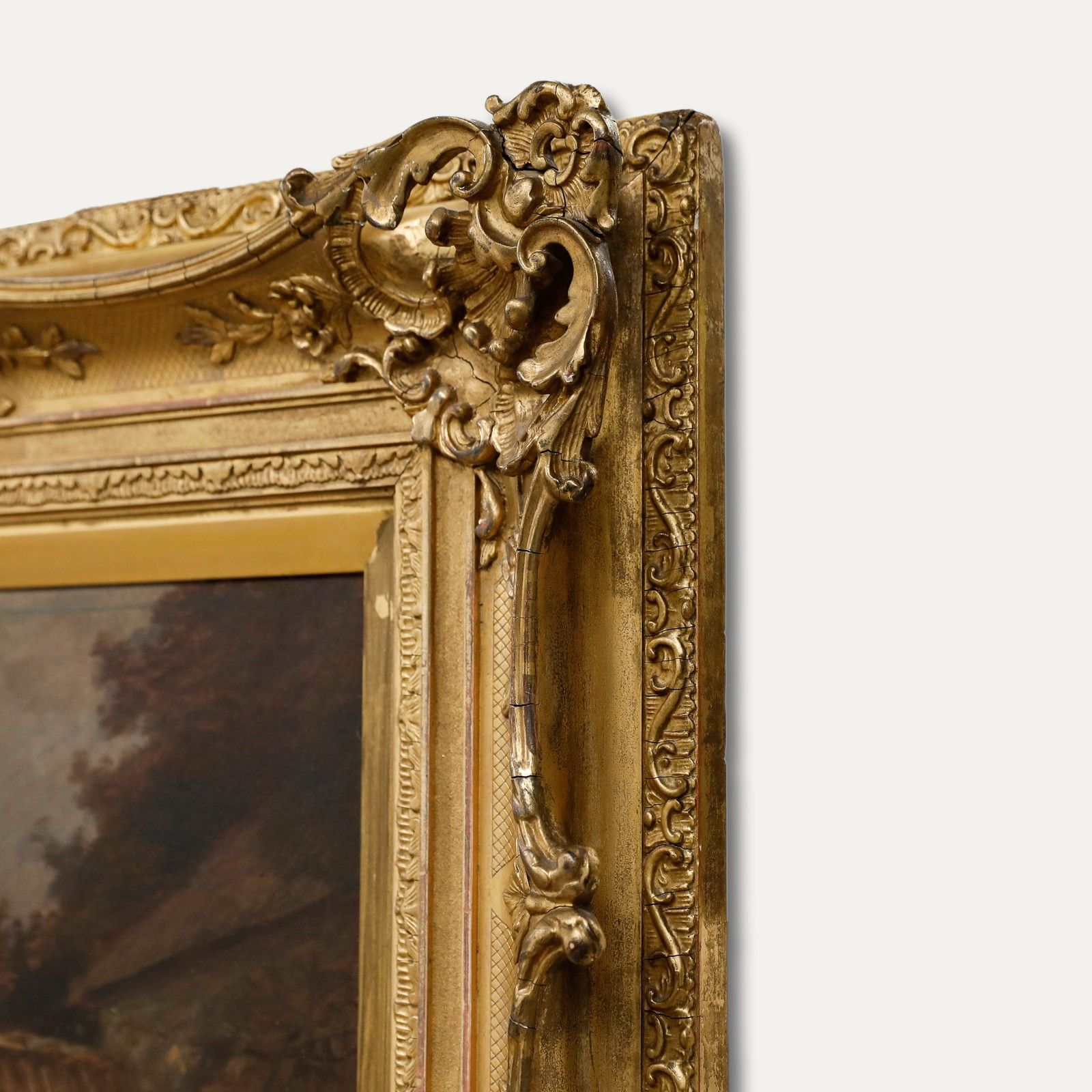 Max Bruck After Adolf Lüben Framed 20th Century Oil, Calling For Supper photo buy