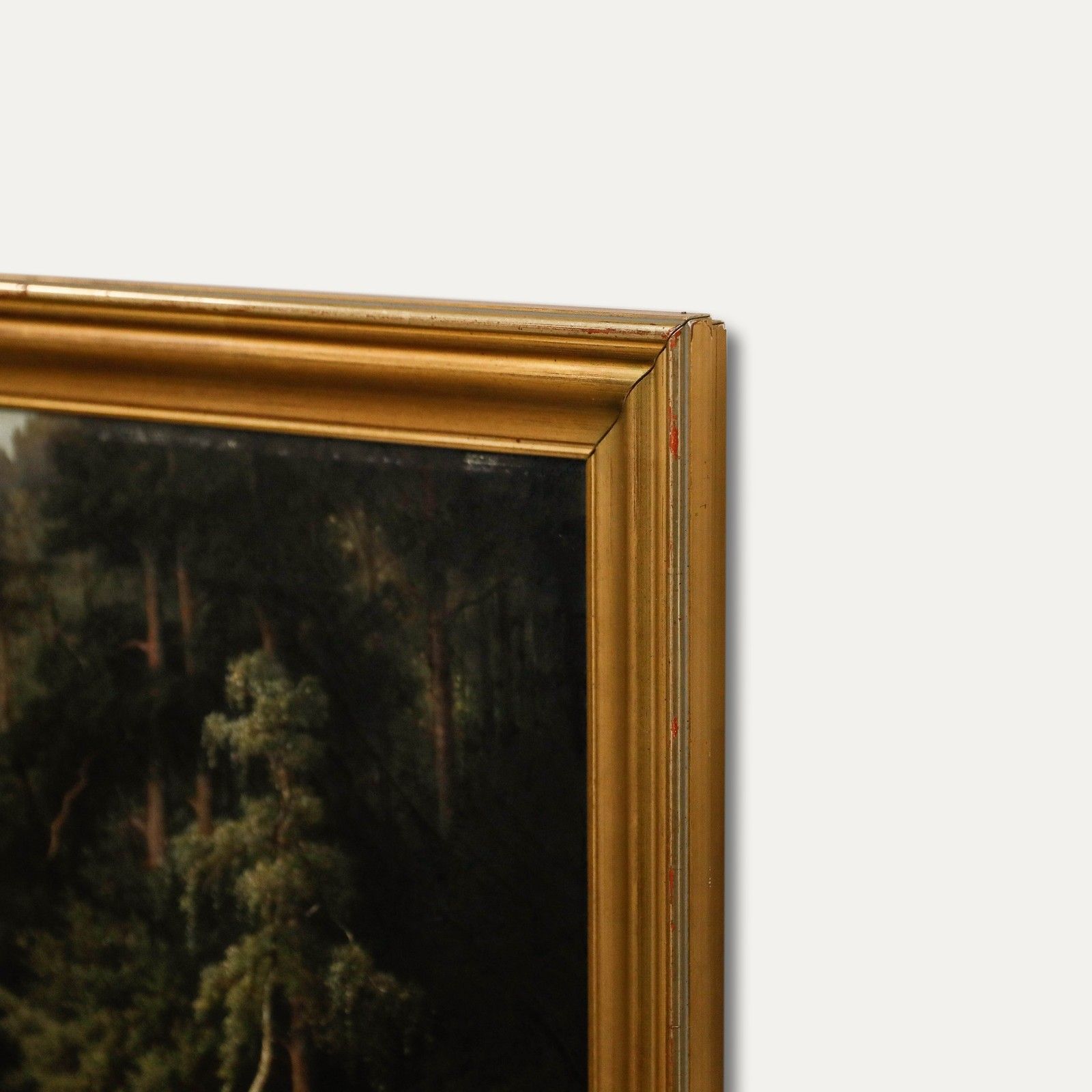 German School 19th Century Oil Angler In The Forest photo buy