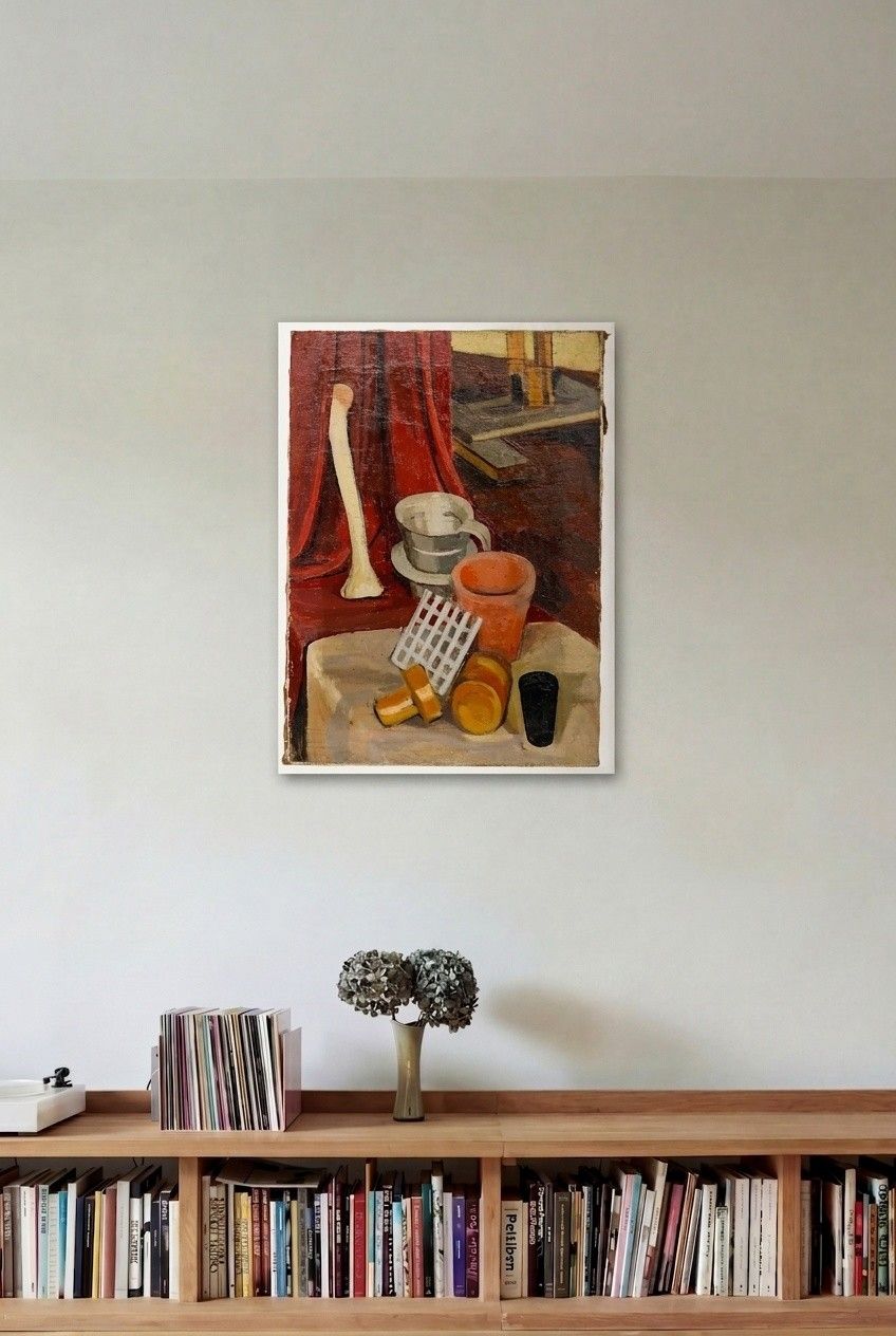 Peter Greenham (1909 1992) 20th Century Oil, Uncommon Things photo for sale