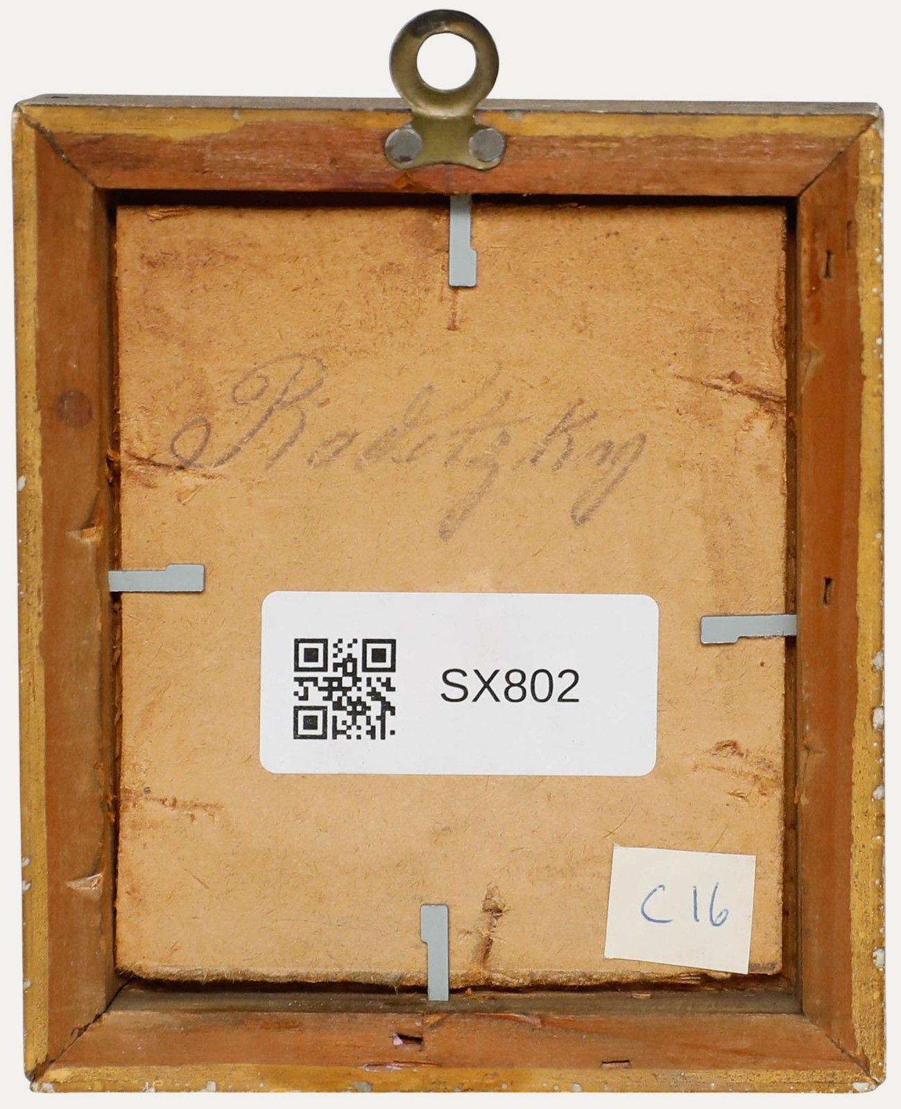German School Miniature 19th Century Oil, Joseph Radetzky Von Radetz photo Art
