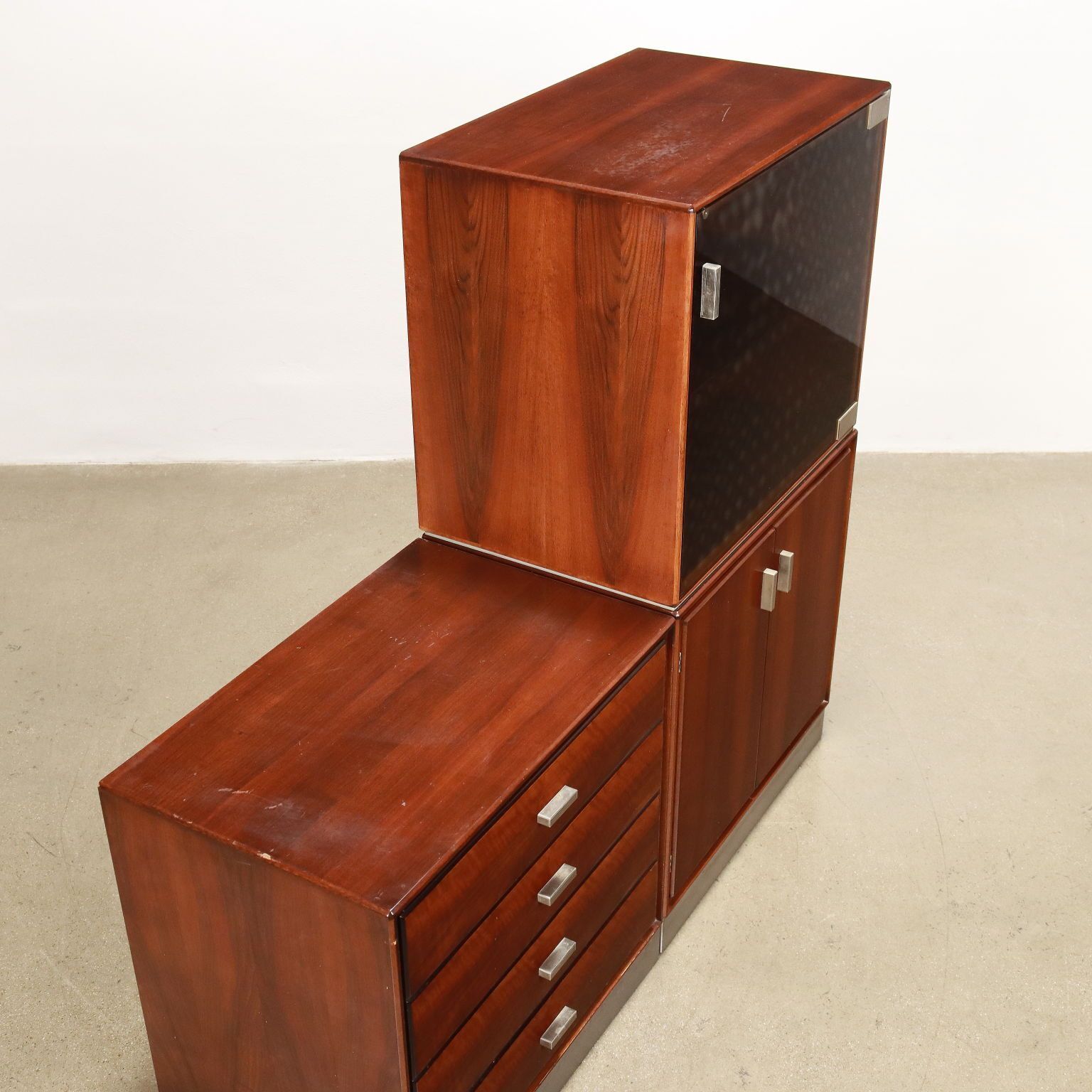 photo for sale Meuble de salon Formanova en aluminium, années 1970, modernisme