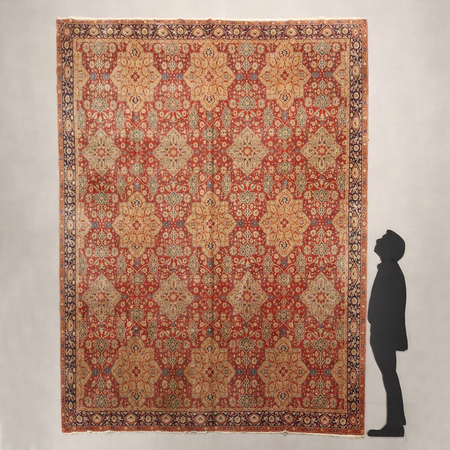 Antique Sivas Carpet Cotton Wool Thin Knot Turkey 142 X 102 In photo furniture