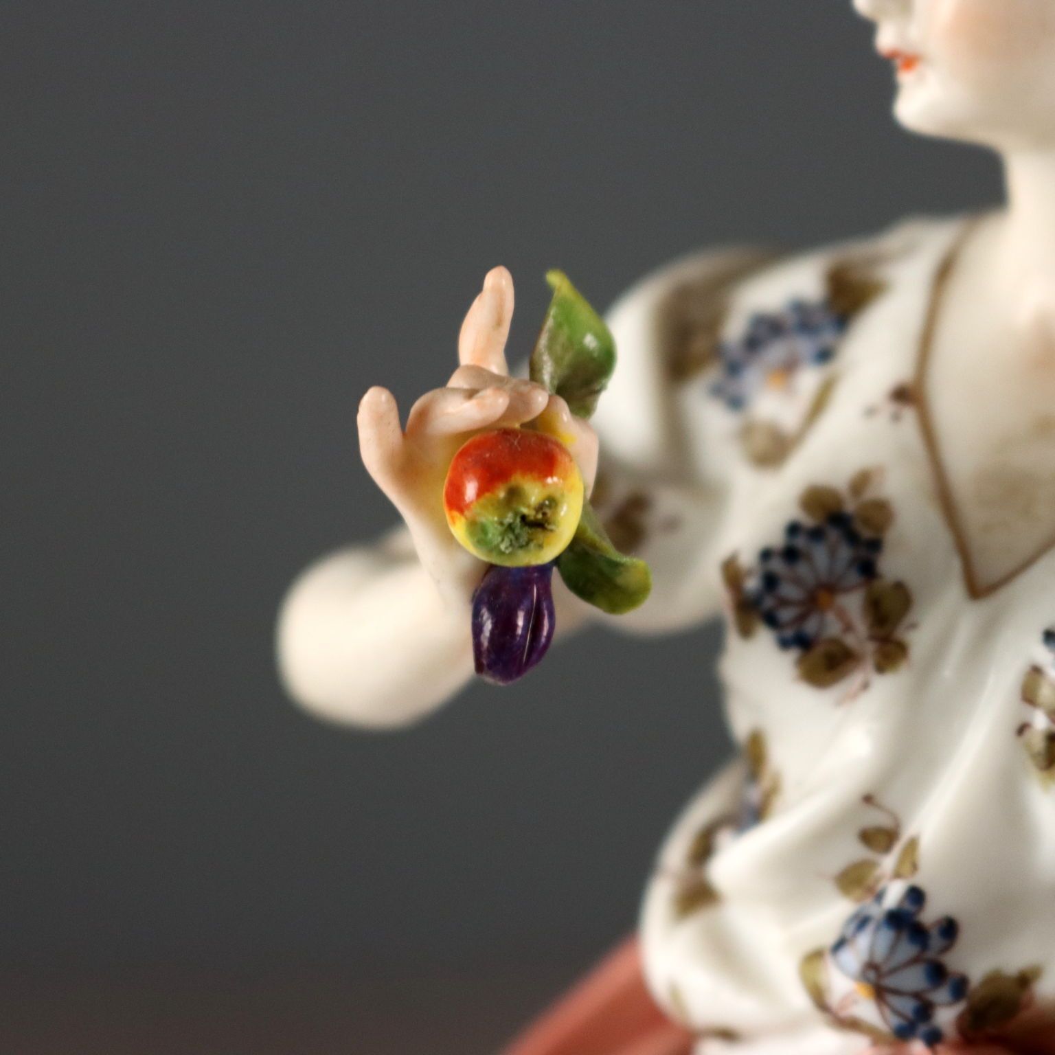 Antique Figurine Ludwigsburg Porcelain Germany XIX Century photo 150.0