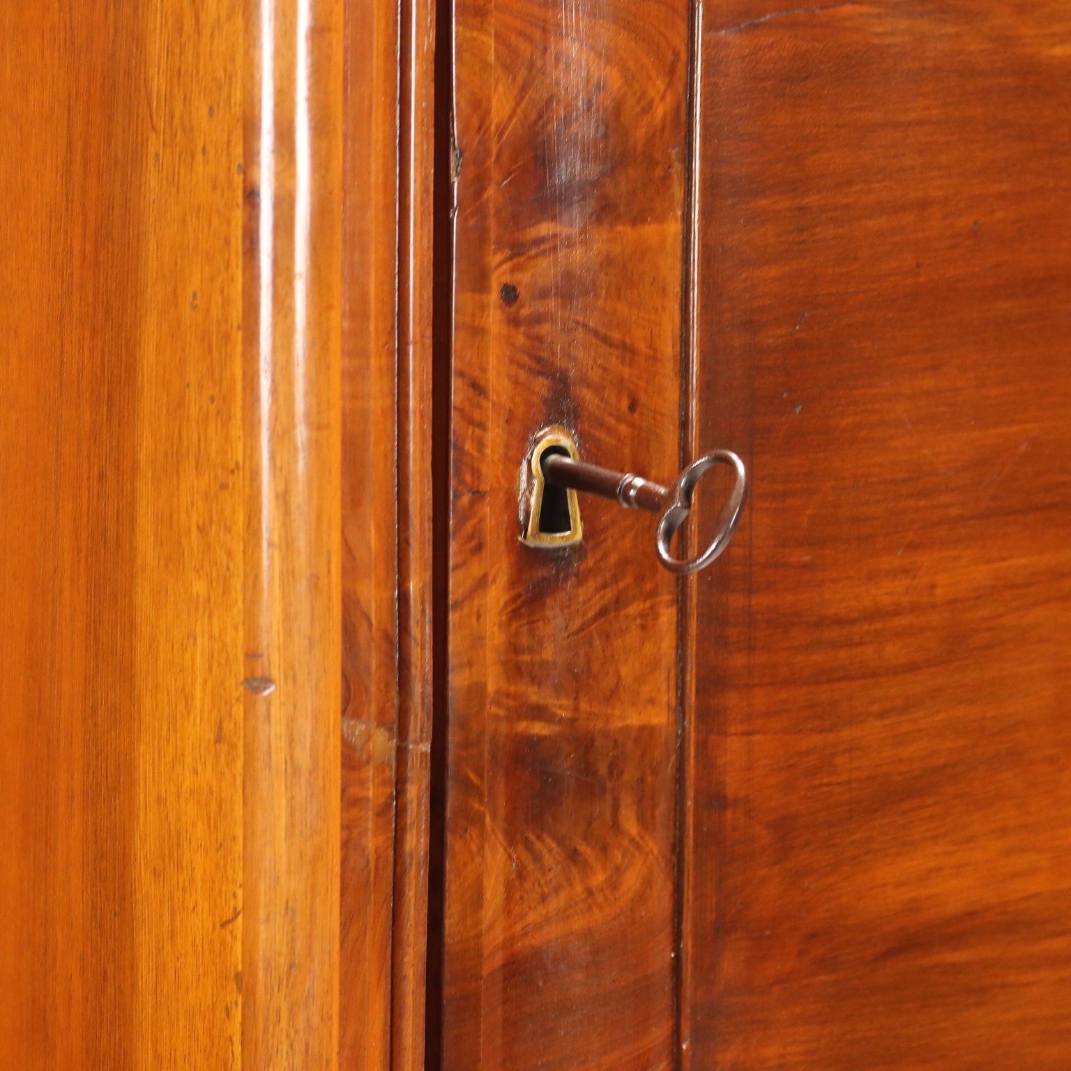 Antique Wardrobe Charles X Mahogany Italy XIX Century photo buy