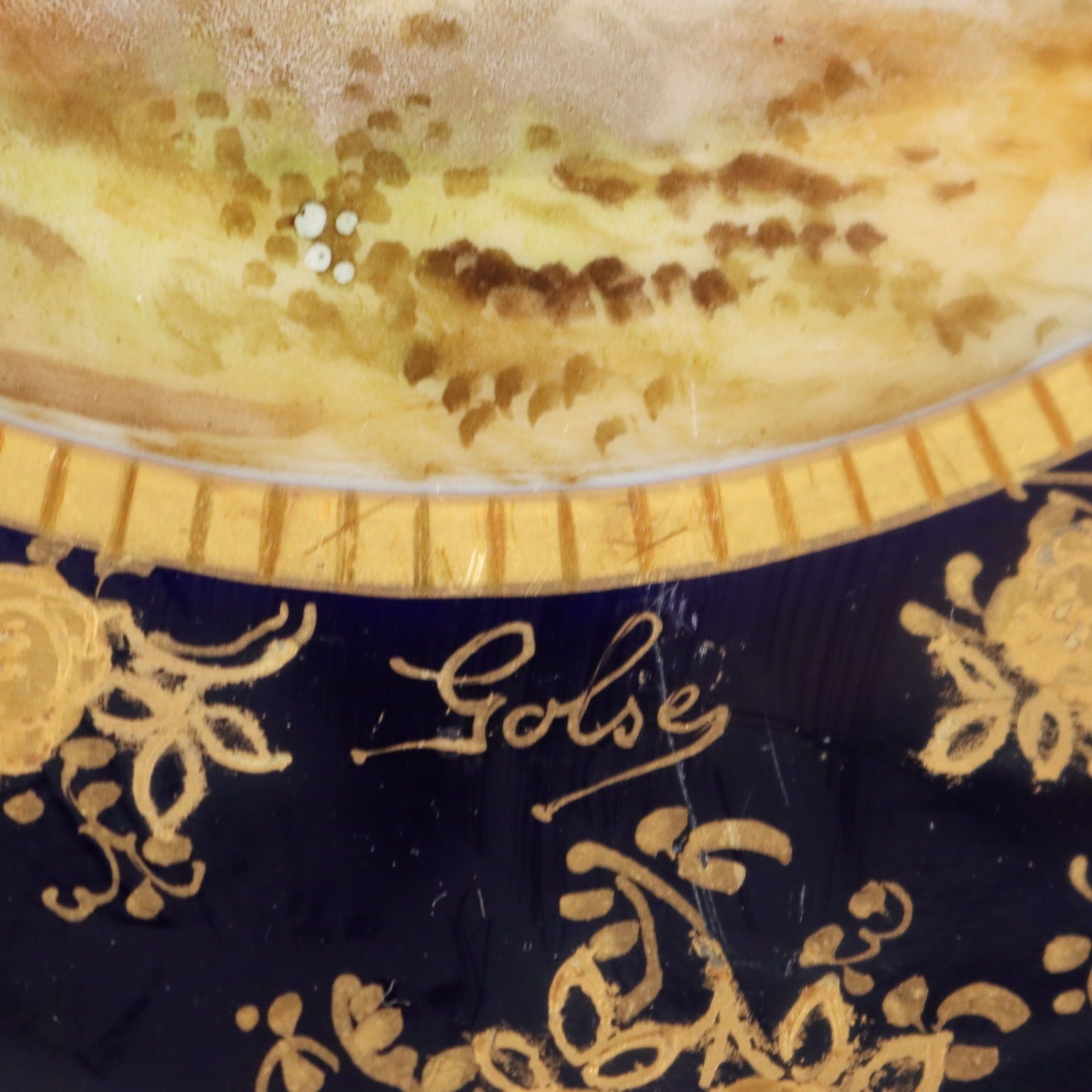 photo furniture Andrè Golse Limoges Pastry Cake Service France XIX XX Century