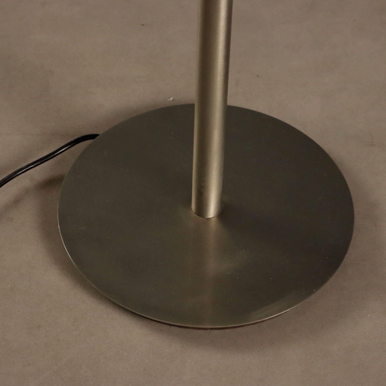 Artemide Aminta Lamp Metaal Wit Glas Design Italië jaren 1970 photo vintage