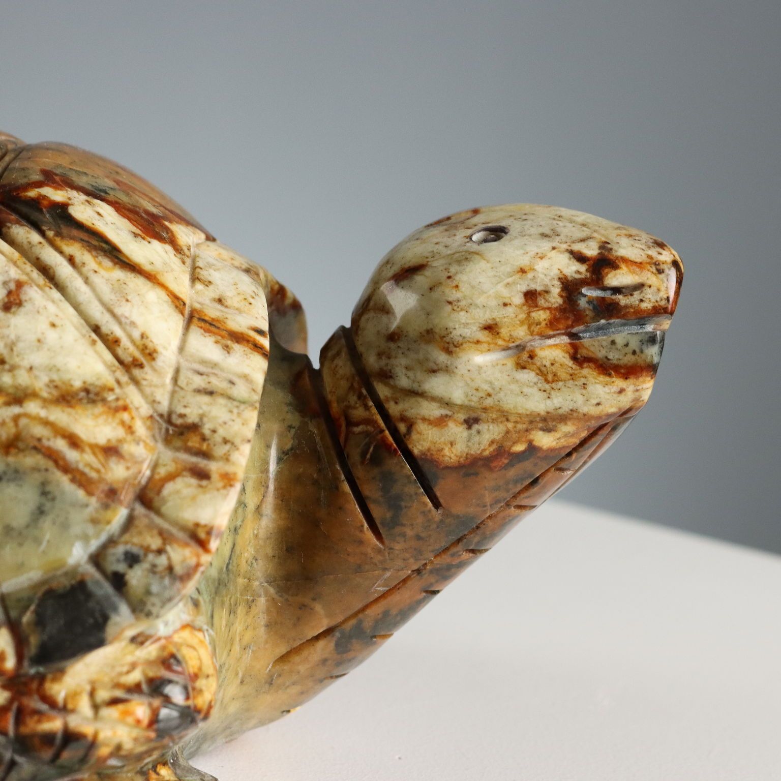 Modern Sculpture Turtle Hard Stone Italy XX Century photo for sale