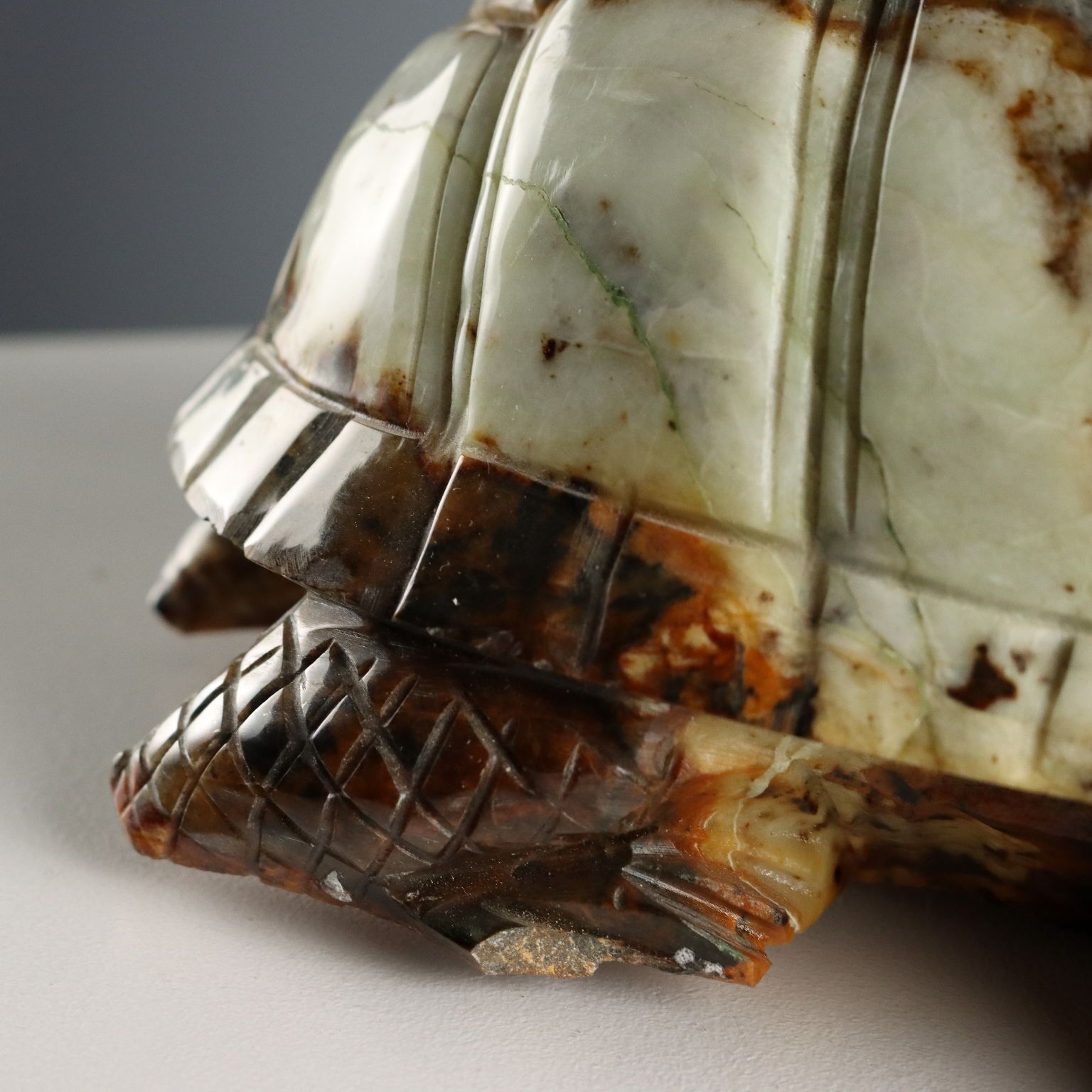 Modern Sculpture Turtle Hard Stone Italy XX Century photo vinterior