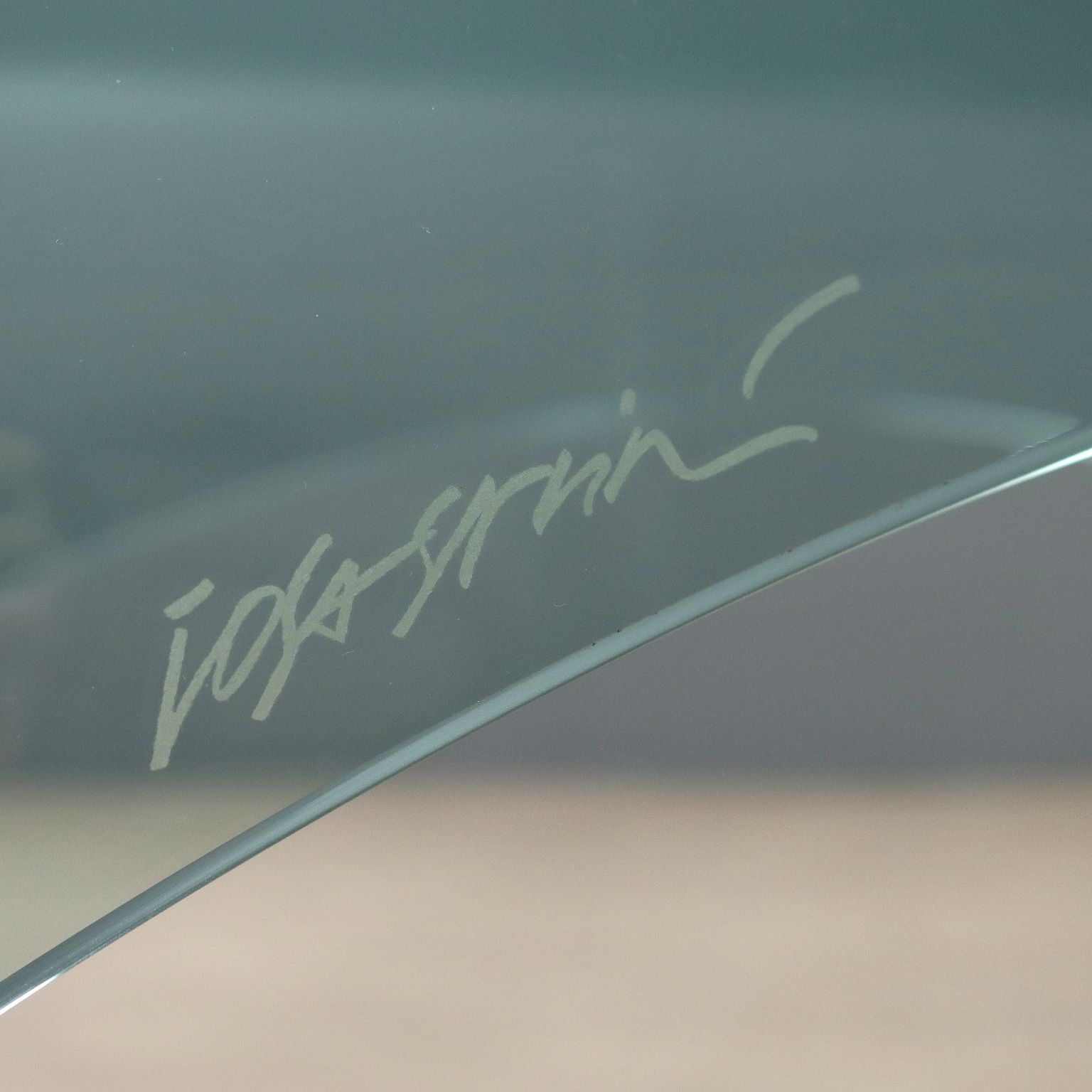 Vintage Coffee Table Glass Design Massimo Iosa Ghini Italy 1980s photo buy