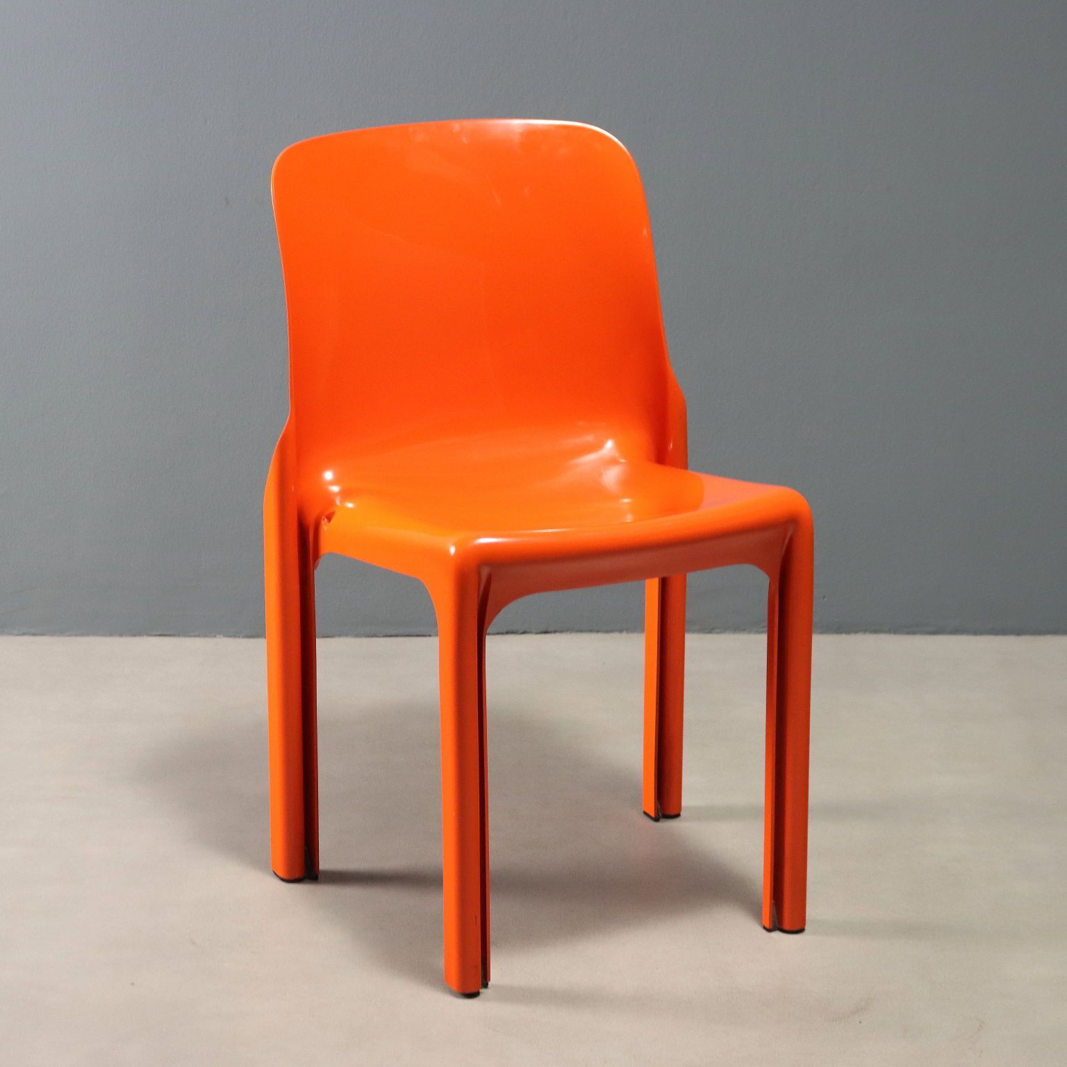 Artemide Selene Chair Vintage Design Vico Magistretti 1960s