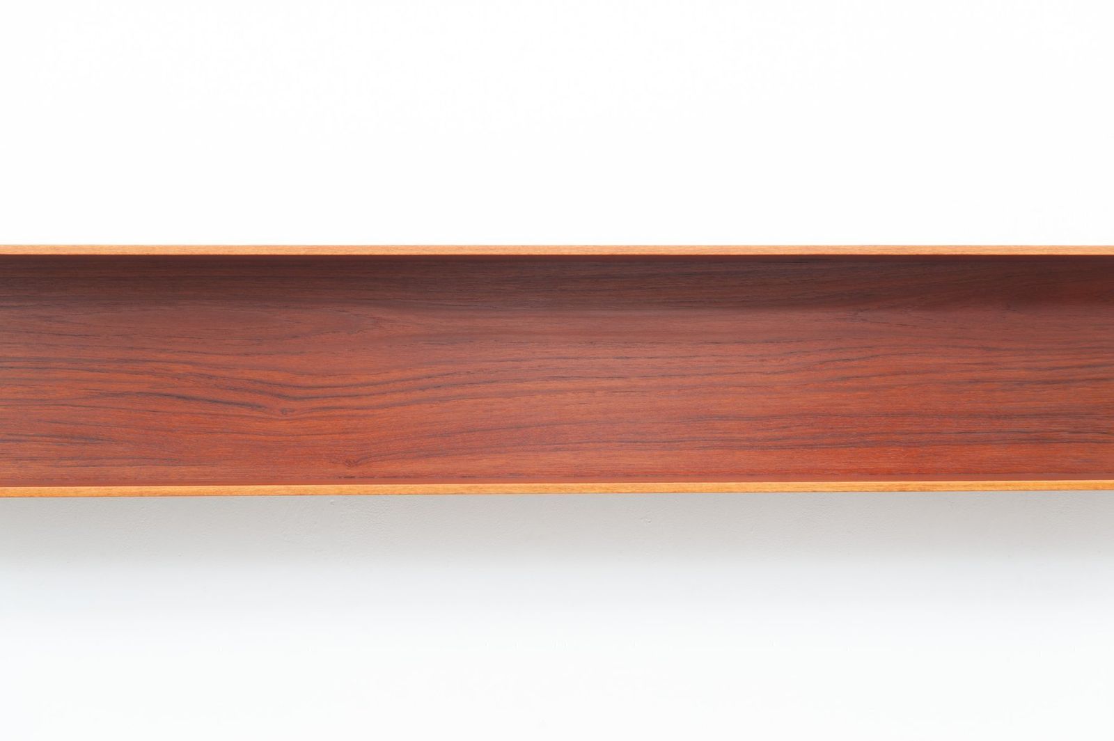 Wall Shelf In Teak By Walter Wirz For Wilhelm Renz, 1960s photo Furniture