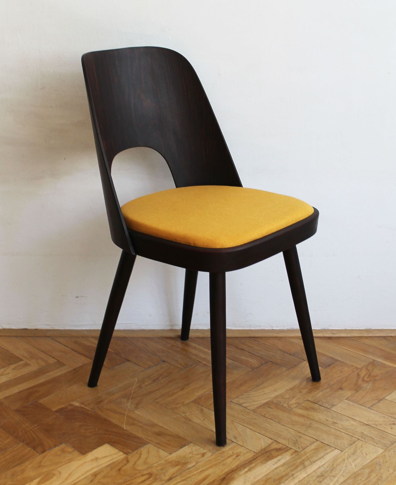 1950's Set Of Four Mid Century Dining Chairs By Oswald Haerdtl photo Furniture