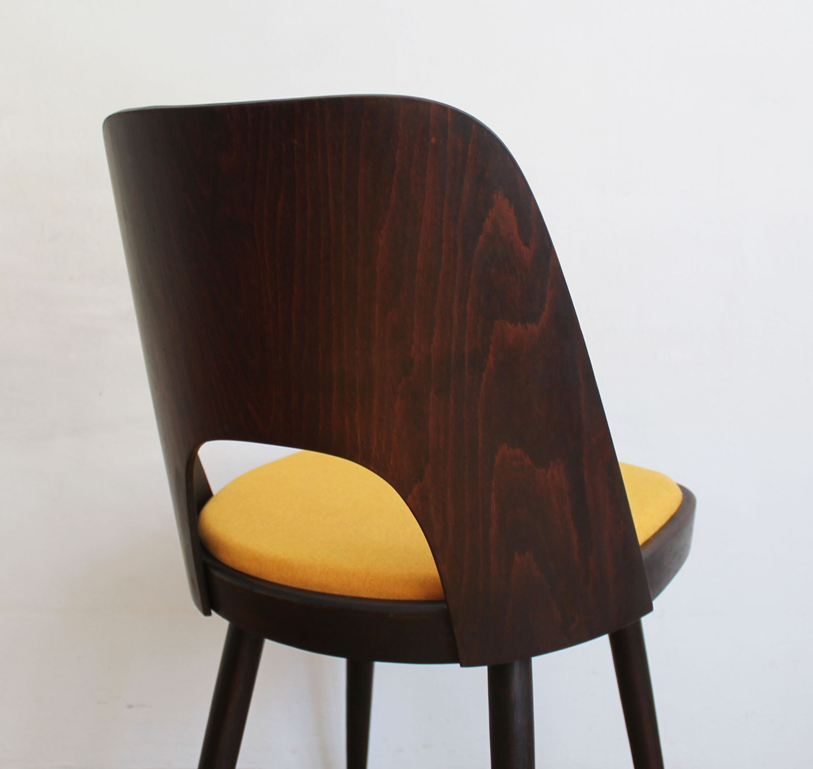 1950's Set Of Four Mid Century Dining Chairs By Oswald Haerdtl photo vintage