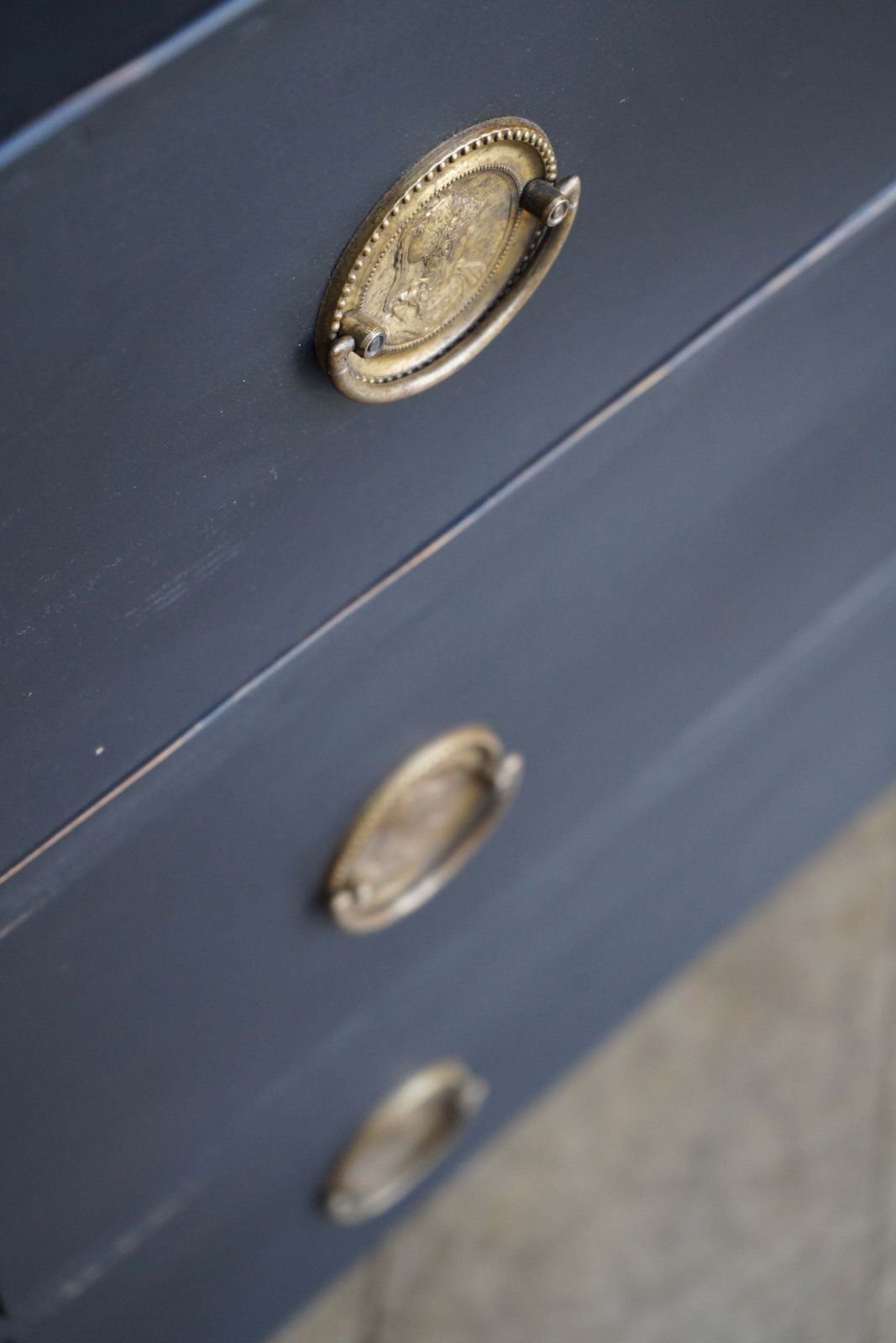 Black Hungarian Chest Of Drawers photo vinterior