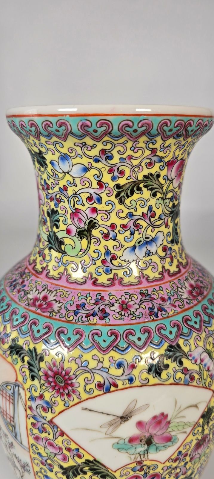 photo buy A Pair Of Chinese Hand Painted Porcelain Vases From The Republican Period Circa 1930