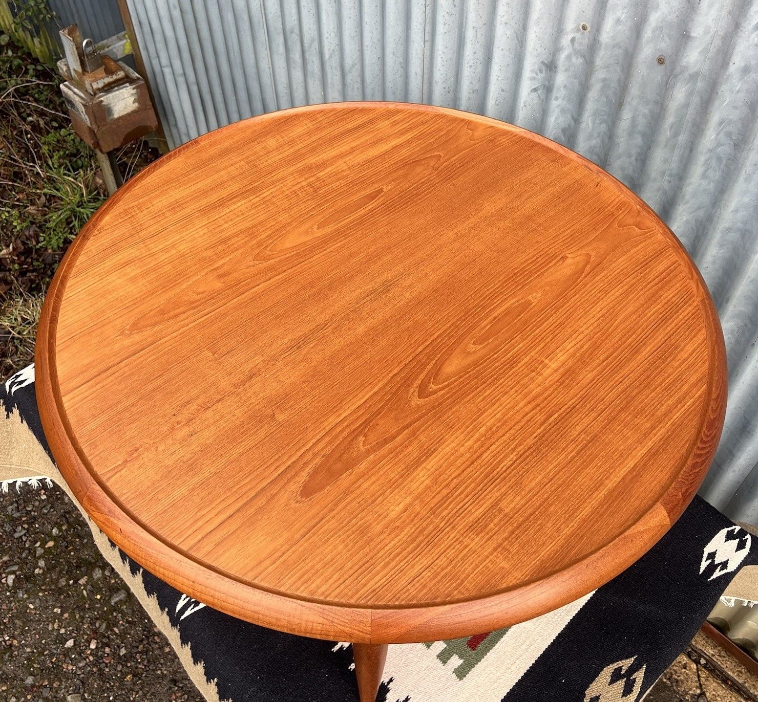 photo vinterior Vintage Kurt Ostervig Jason Mobler Flip Top Coffee Table Teak Mid Century Danish