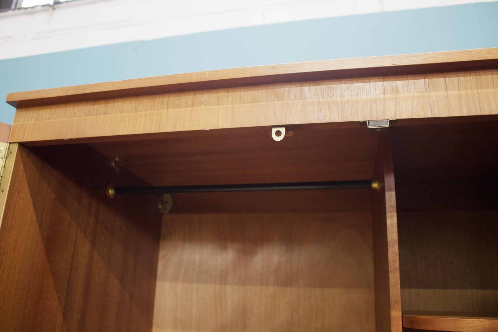 photo furniture Mid Century Teak Wardrobe From Stonehill, 1960s  #1747