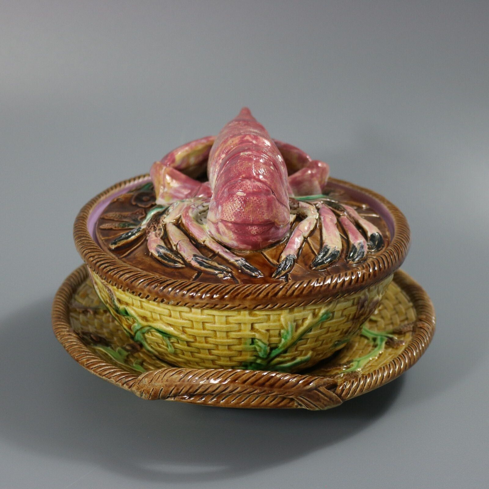 George Jones Majolica Schotel met Kreeft photo Woonaccessoires