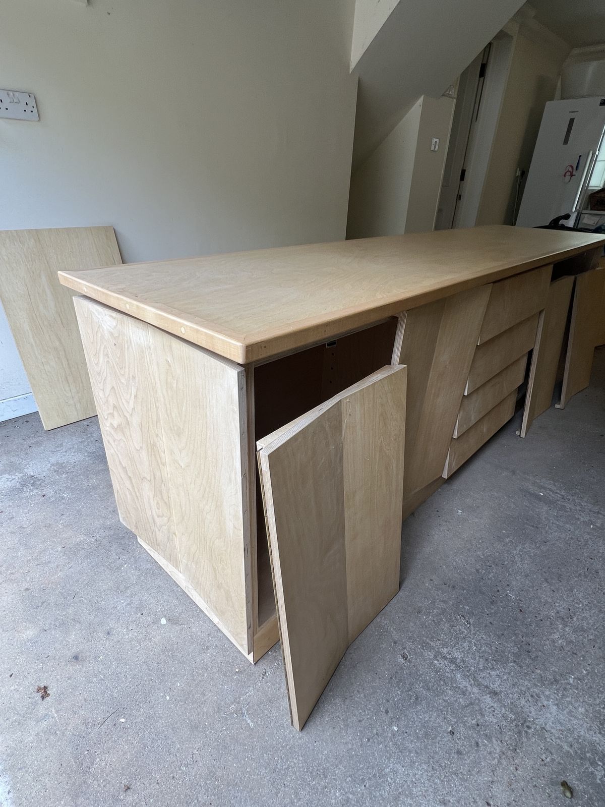 photo vinterior One Of A Kind Bespoke Credenza/ Sideboard — Beech & Ash, Aalto Alto And John Pawson Inspired