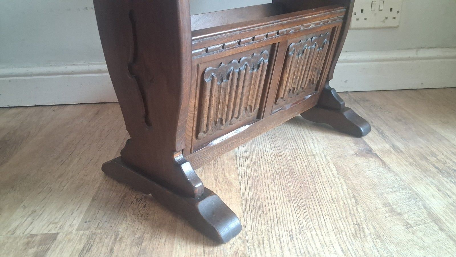 photo buy Delightful Old Charm  Oak Magazine Table /Coffee Table In Very Good Condition