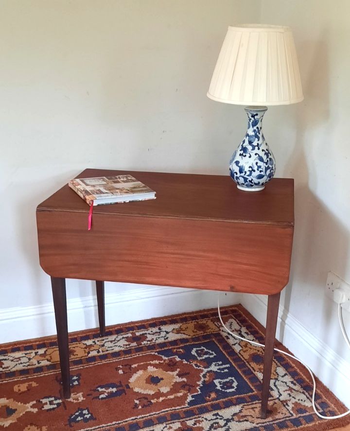 Antique Mahogany Pembroke Table, Late 18th  Early 19th Century photo furniture