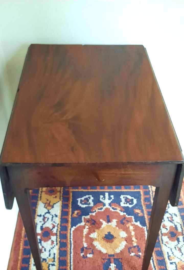 Antique Mahogany Pembroke Table, Late 18th  Early 19th Century photo vinterior