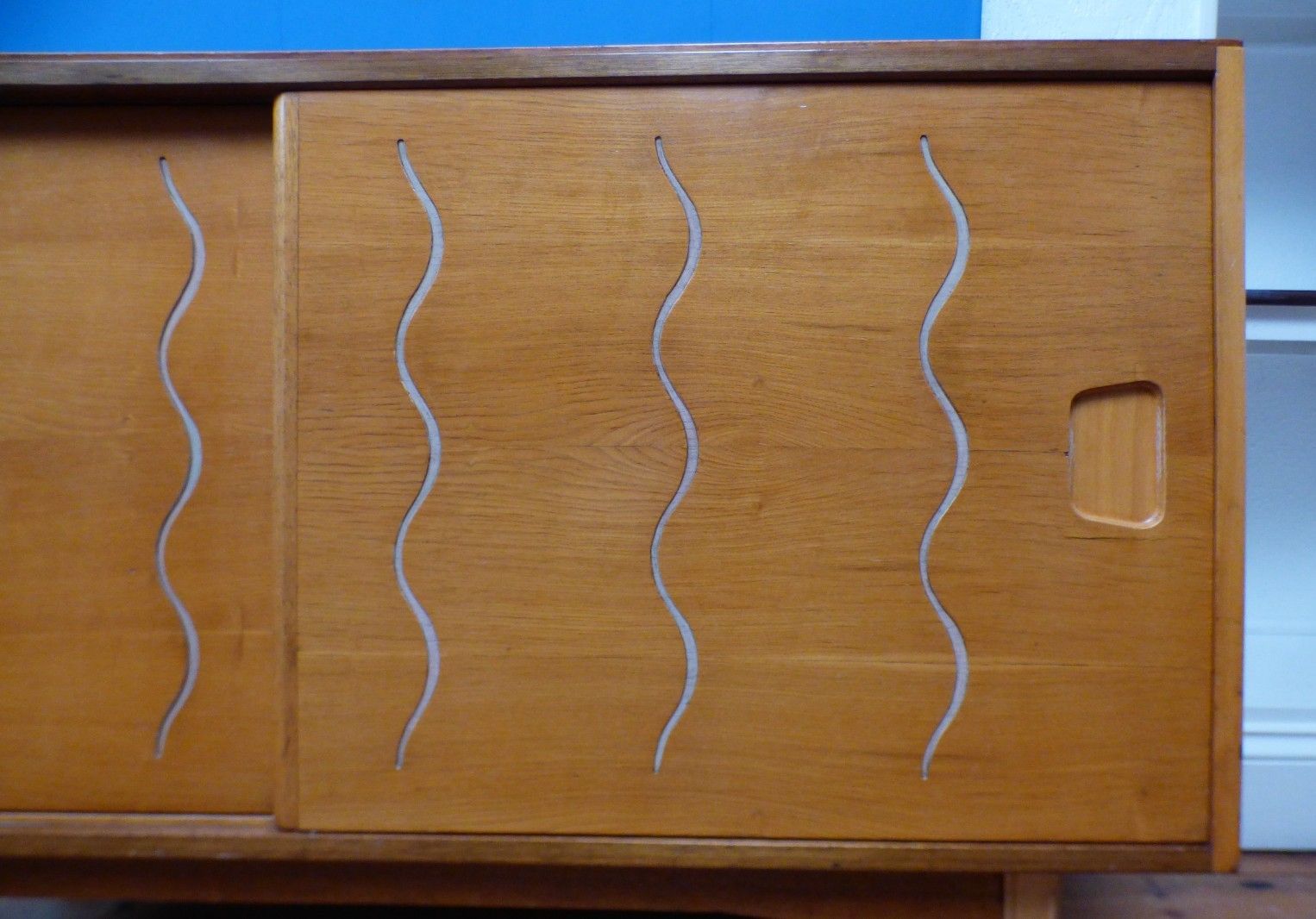 Superb Retro Mid Century Ian Audsley Heals Walnut Sideboard Good Con Uk Delivery photo 838.0